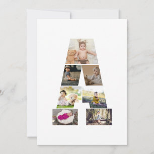 Carte Concevez votre propre collage de photos avec la le