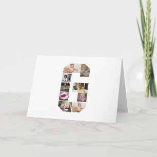Carte Concevez votre propre collage de photos avec la le