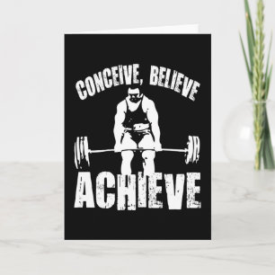 Carte Concevoir, Croire, Atteindre - Exercice Motivation