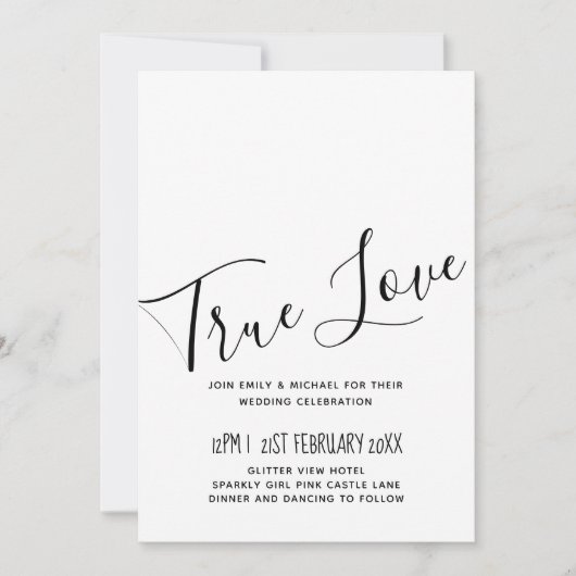 Carte Concevoir un papier à lettres MARIAGE AJOUTER un b (Devant)