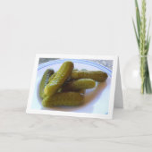 Carte Concombres, Gherkins (Devant)