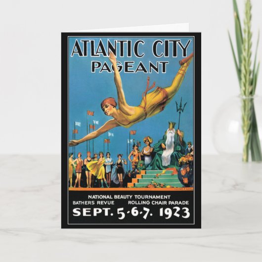 Carte : Concours de beauté d'Atlantic City (Devant)