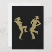 Carte Concours de danse américaine (Dos)