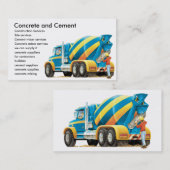 Carte concrète faite sur commande d'entreprise de (Devant / Derrière)