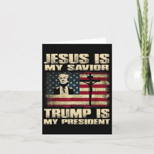 Carte Condamné Felon Jesus Est Mon Sauveur Trump Est Mon