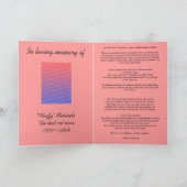 Carte condoléance (Intérieur)