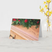 Carte Condoléances (Fleur jaune)