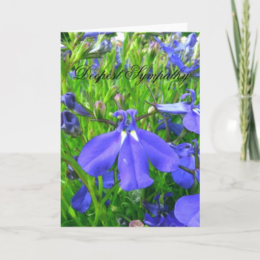 Carte Condoléances (Devant)