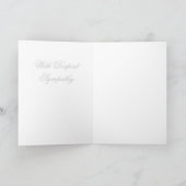 Carte Condoléances (Intérieur)