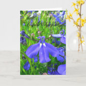 Carte Condoléances (Fleur jaune)