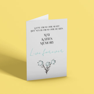 Carte Condoléances