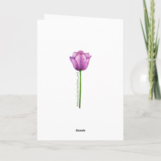 Carte Condoléances (Dos)