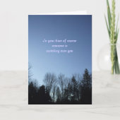 Carte Condoléances (Devant)