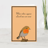 Carte Condoléances (Devant)