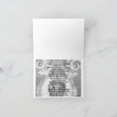 Carte Condoléances du chien (Intérieur)
