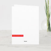 Carte Condoléances les plus sincères (Dos)