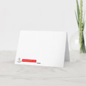 Carte Condoléances les plus sincères (Dos)