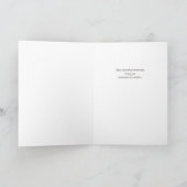 Carte Condoléances | Salutation Angel de deuil (Intérieur)