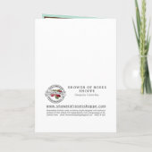 Carte Condolence religieuse catholique Condolence Crucif (Dos)