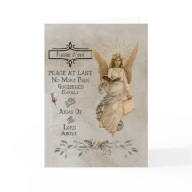 Carte Condolence/Sympathie personnalisée