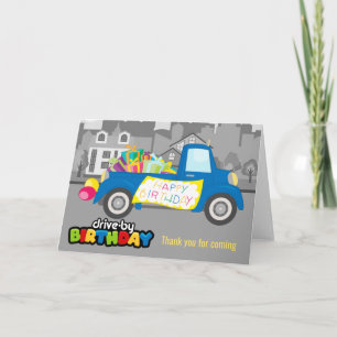 Carte Conduite par fête d'anniversaire