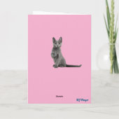 Carte Cône bleu russe (Dos)