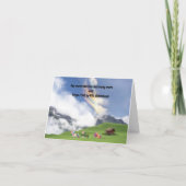 Carte Cône de crème glacée hurlant (Dos)