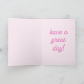 Carte Cone de crème glacée - Joyeux anniversaire (Intérieur)