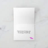 Carte Cone of Shame Doxie Style Note (Intérieur)