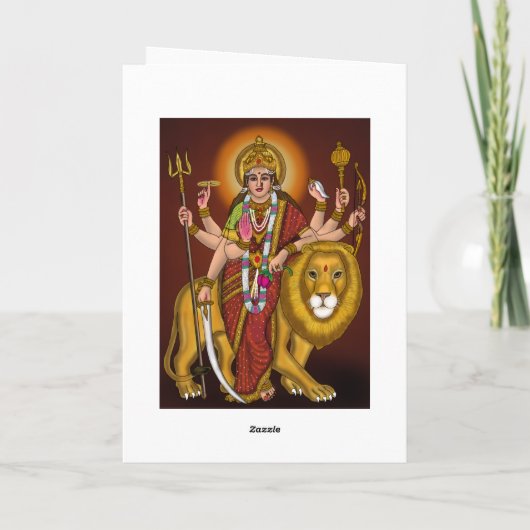 Carte Conférencière Maa Durga (Dos)