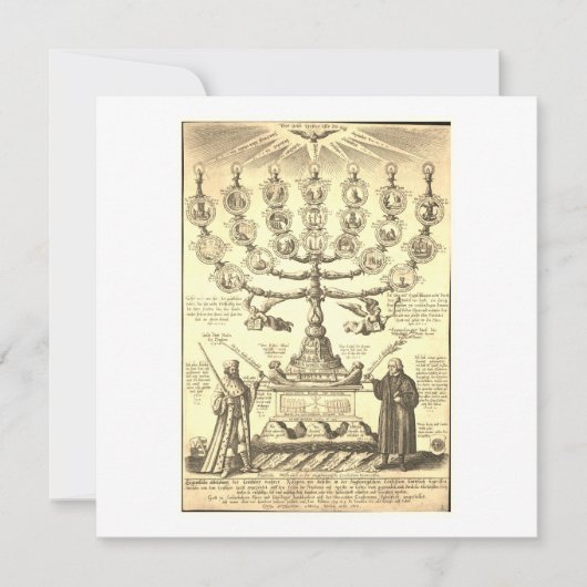 Carte Confession d'Augsbourg (Devant)