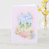 Carte Confirmation de la confirmation (Fleur jaune)