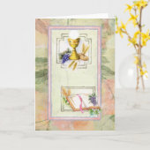 Carte Confirmation de la confirmation (Fleur jaune)