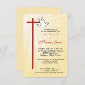 Carte Confirmation des Golden Rays de la colombe masculi (Devant / Derrière)