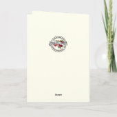 Carte Confirmation Sacrement Saint-Esprit Lys blancs (Dos)