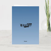 Carte Confiserie de réglisse (Dos)