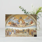 Carte Conflit du Saint Sacrement, Raphael Sanzio (Debout devant)