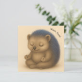 Carte Confort Personnalisable Nim Meditates (Debout devant)