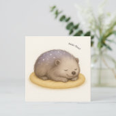 Carte Confort Personnalisable Nim Sleeps (Debout devant)