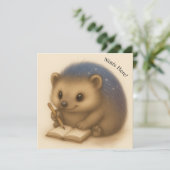 Carte Confort Personnalisable pour les pièces Nim (Debout devant)