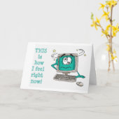 CARTE CONFUS *COMMENT* PUIS-JE OUBLIER VOTRE ANNIVERSAIR (Fleur jaune)