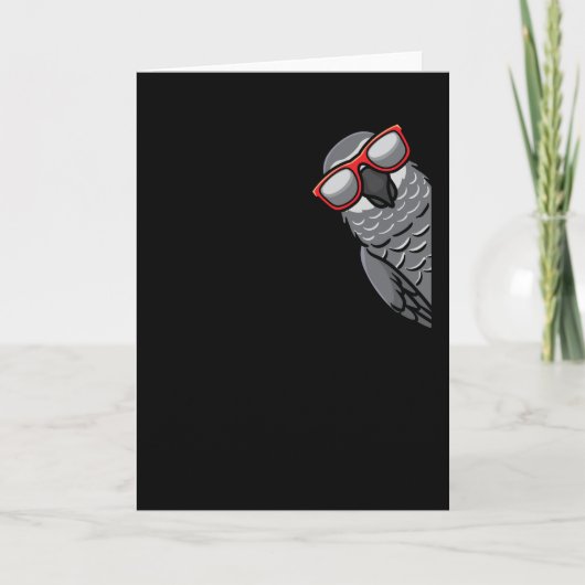 Carte Congo African Grey Parrot (Devant)
