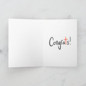 Carte CongraTs Bandaid ! (Intérieur)