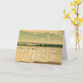 Carte "CONGRATS !" Les félicitations cardent avec des (Fleur jaune)