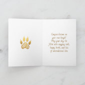 Carte Congrats on Your New Beagle  | Cute Puppy Congrats (Intérieur)