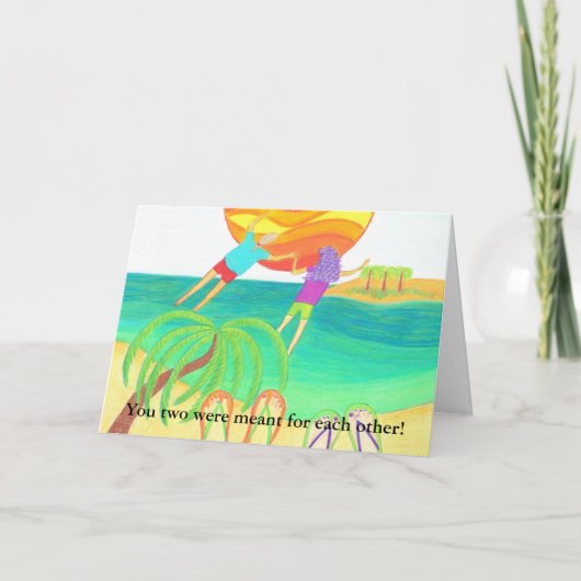 Carte Congrats sur le mariage (Devant)
