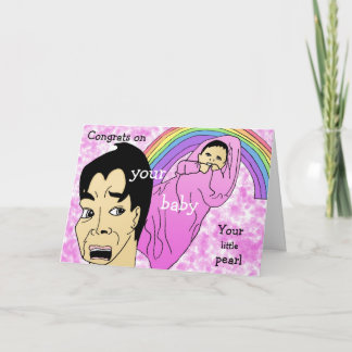 Carte Congrats sur votre bébé