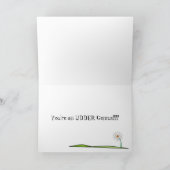 Carte Congrats vous reçoivent un diplôme ..... sont un (Intérieur)