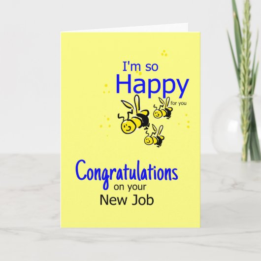 Carte Congratulation (Devant)