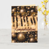 Carte Congratulations_ (Fleur jaune)